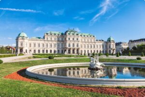 vienna, belvedere palace