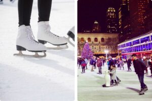 ice skating, London