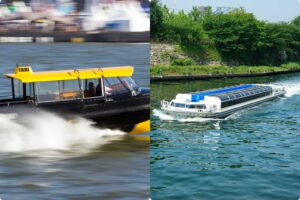 waterbus, watertaxi, vervoer