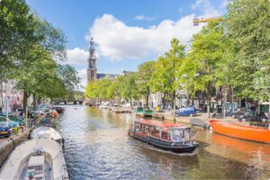 Amsterdam, boats, the Netherlands