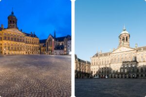 dam square, Amsterdam, the Netherlands