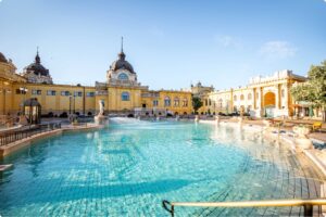 thermal baths, gellert, Budapest