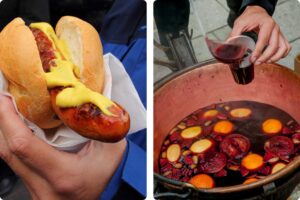 vienna, gluhwein, bratwurst