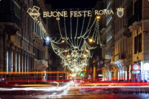 rome, christmas